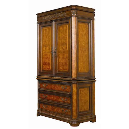 Armoire With Power Top